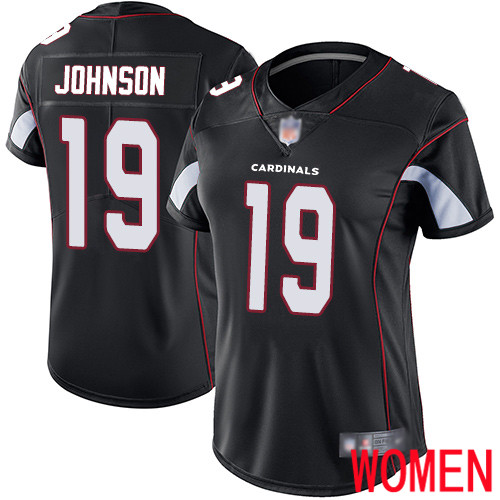 Arizona Cardinals Limited Black Women KeeSean Johnson Alternate Jersey NFL Football #19 Vapor Untouchable